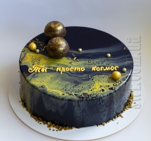 Муссовый торт "космос"