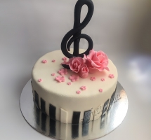 торт музыканту