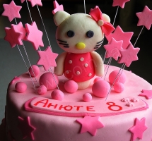 торт "Hello Kitty"