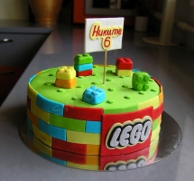 торт Lego